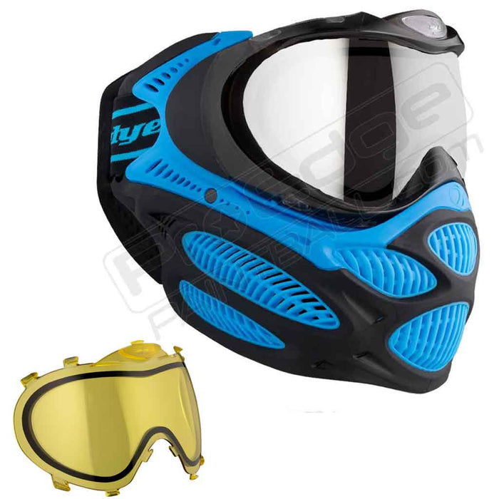 Dye i3 Pro Paintball Mask - Glacier Blue - Choose Lens Color