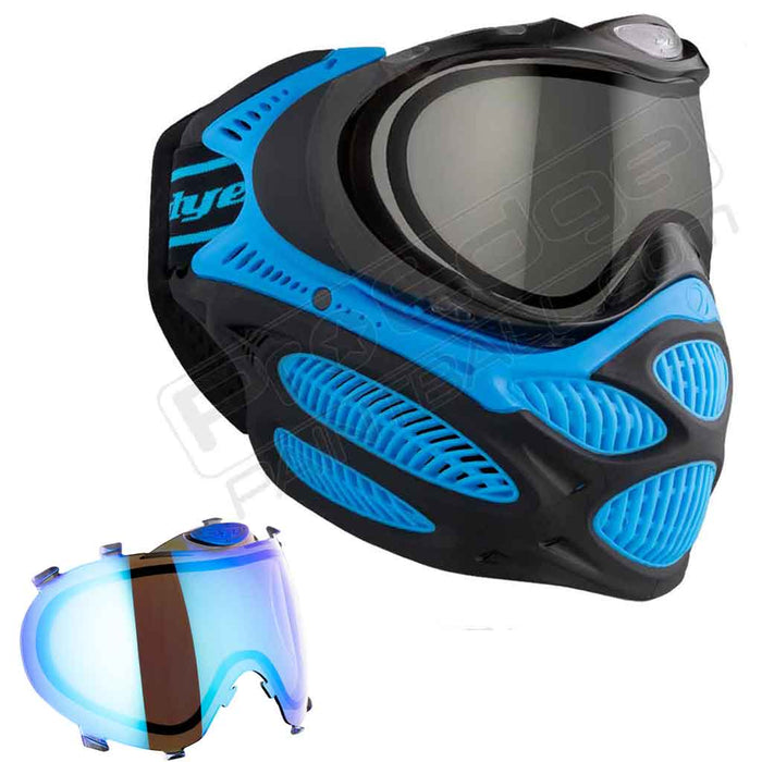 Dye i3 Pro Paintball Mask - Glacier Blue - Choose Lens Color