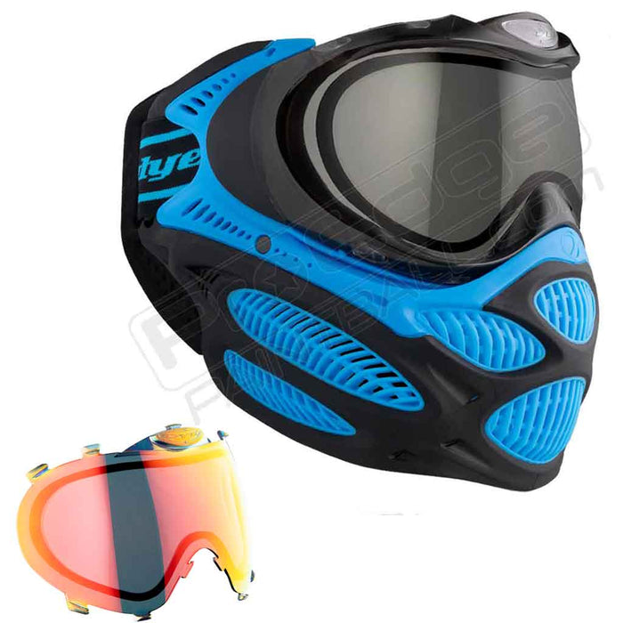 Dye i3 Pro Paintball Mask - Glacier Blue - Choose Lens Color