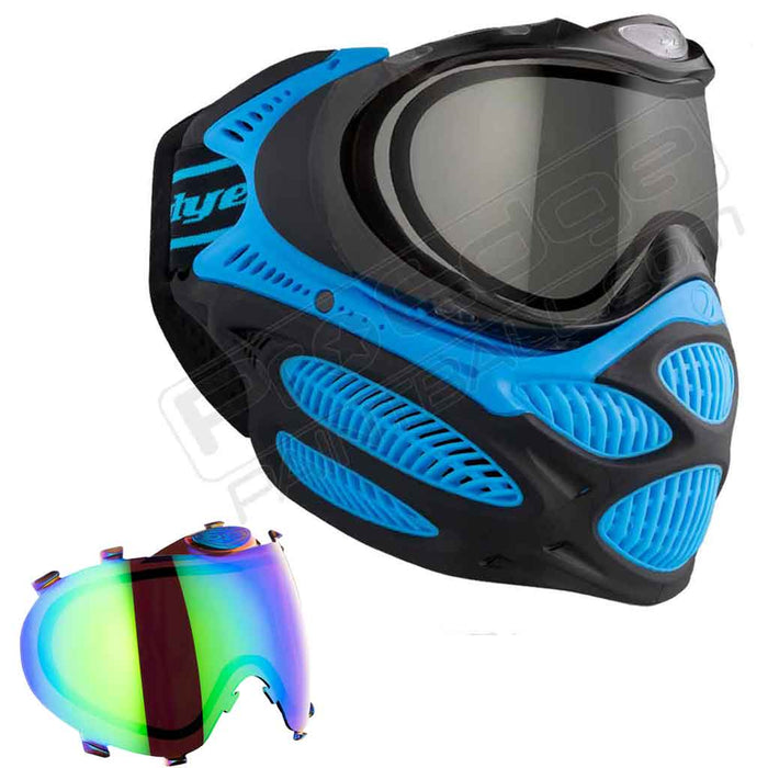 Dye i3 Pro Paintball Mask - Glacier Blue - Choose Lens Color