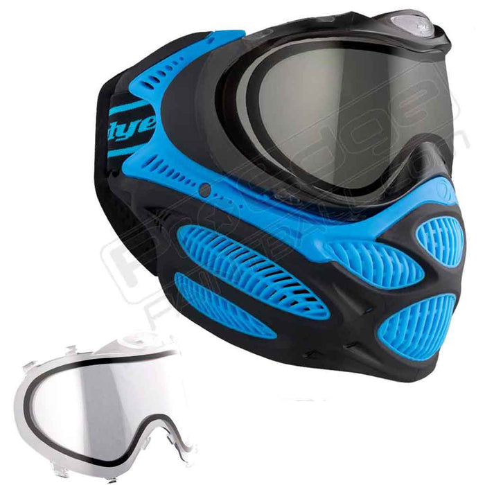 Dye i3 Pro Paintball Mask - Glacier Blue - Choose Lens Color