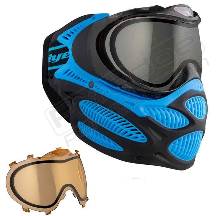 Dye i3 Pro Paintball Mask - Glacier Blue - Choose Lens Color