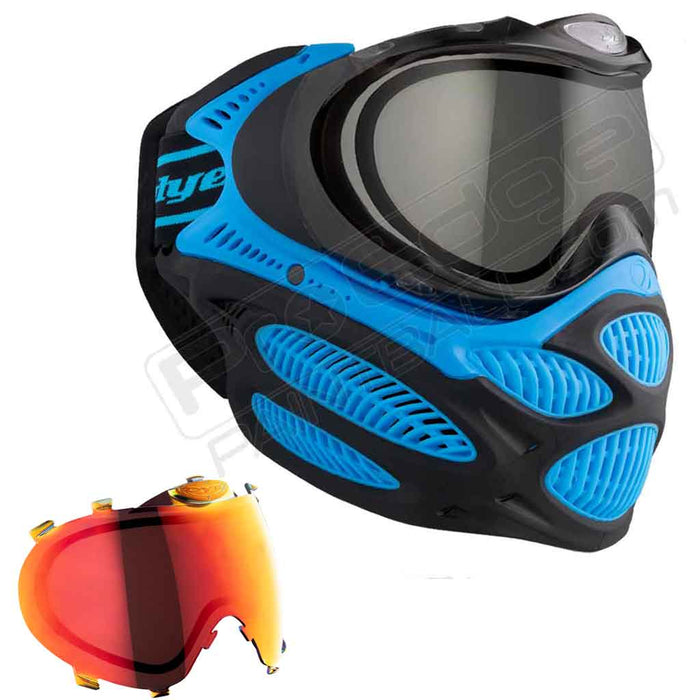 Dye i3 Pro Paintball Mask - Glacier Blue - Choose Lens Color