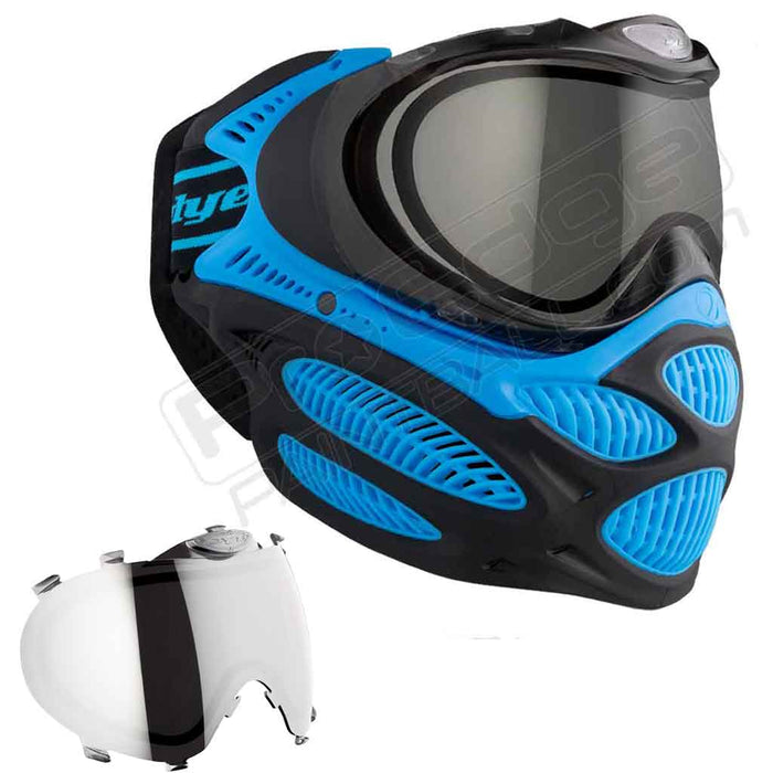 Dye i3 Pro Paintball Mask - Glacier Blue - Choose Lens Color