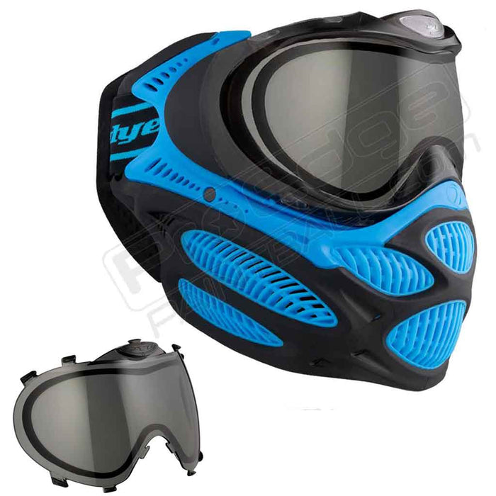 Dye i3 Pro Paintball Mask - Glacier Blue - Choose Lens Color