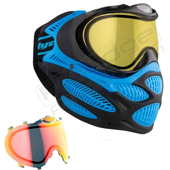 Dye i3 Pro Paintball Mask - Glacier Blue - Choose Lens Color