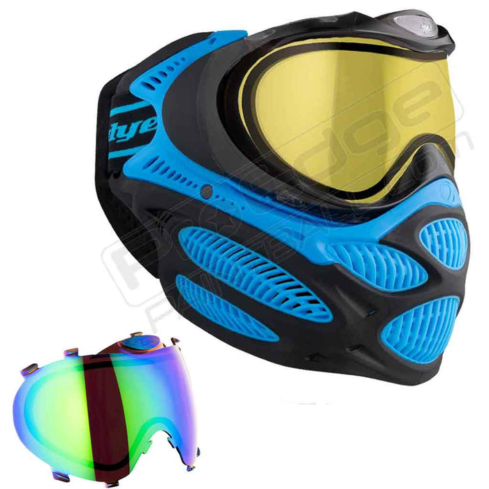 Dye i3 Pro Paintball Mask - Glacier Blue - Choose Lens Color