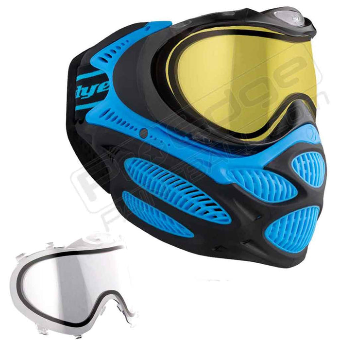Dye i3 Pro Paintball Mask - Glacier Blue - Choose Lens Color