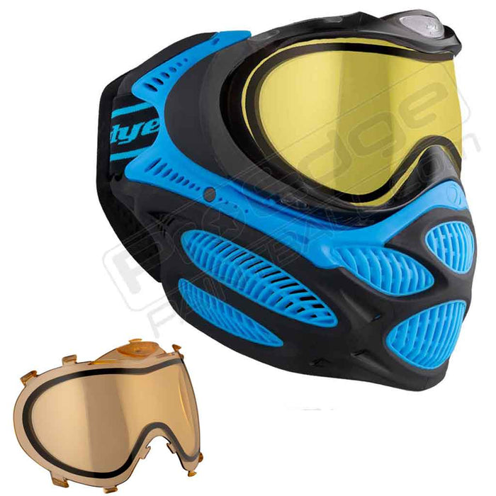 Dye i3 Pro Paintball Mask - Glacier Blue - Choose Lens Color