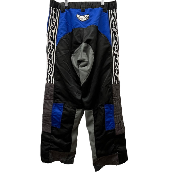 Pre Owned - JT Retro Pants Blue/Black - Size 34