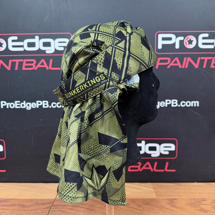 Pre Owned - Bunker Kings Headwrap - Olive Green