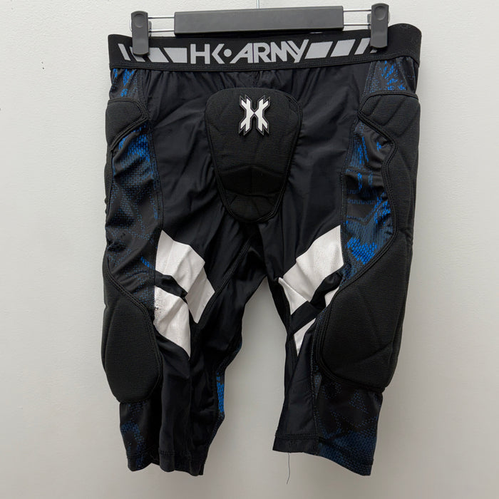 Pre Owned - HK Army Slide Shorts - Black Blue - Large X-Large