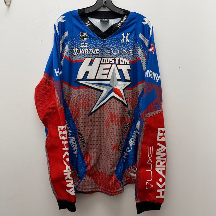 Pre Owned - HK Army Houston Heat Jersey - Red Blue - X Large