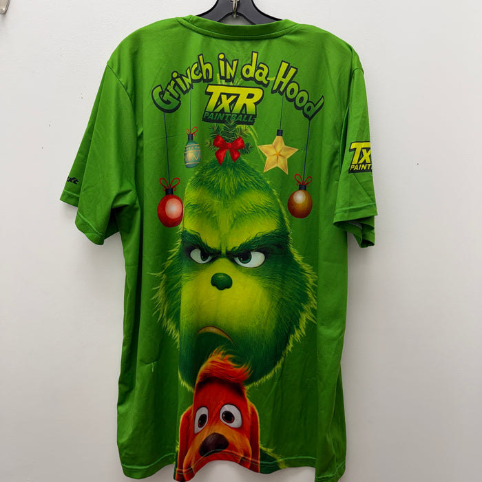 Pre Owned - Grinch In Da Hood Dri Fit T Shirt - XX Large