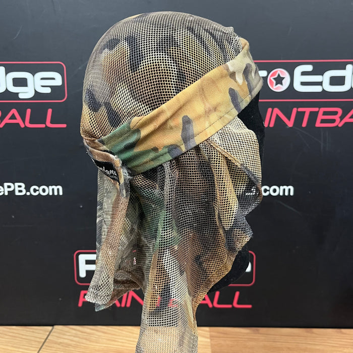 Pre Owned - Sandana Brown Leaf Mesh Headwrap