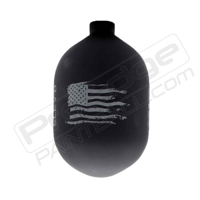 ELEV-8 Products Carbon Fiber Air Tank - Choose Regulator - 48 4500 - Black/Grey