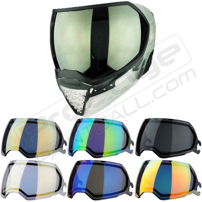 Empire EVS Paintball Mask - Clear/Black - Choose Lens Color