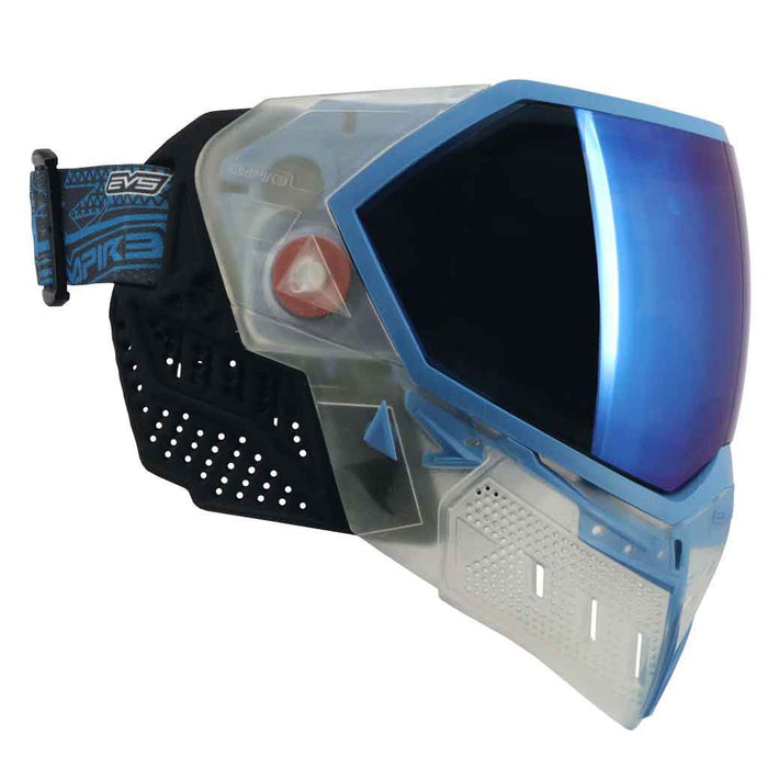 Empire EVS Paintball Mask - Clear/Blue - Choose Lens Color