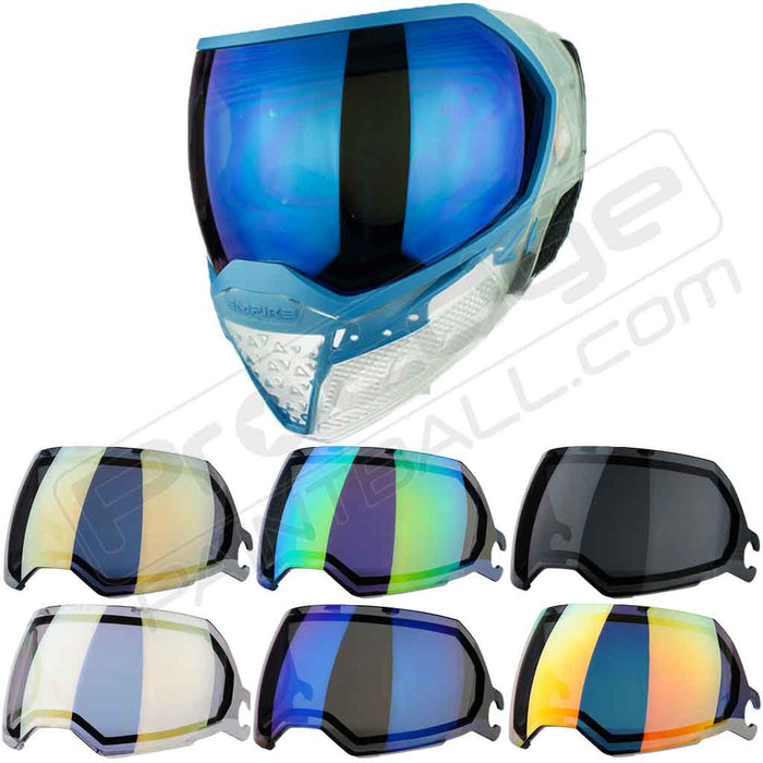 Empire EVS Paintball Mask - Clear/Blue - Choose Lens Color