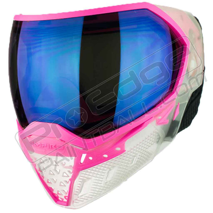 Empire EVS Paintball Mask - Clear/Pink - Choose Lens Color