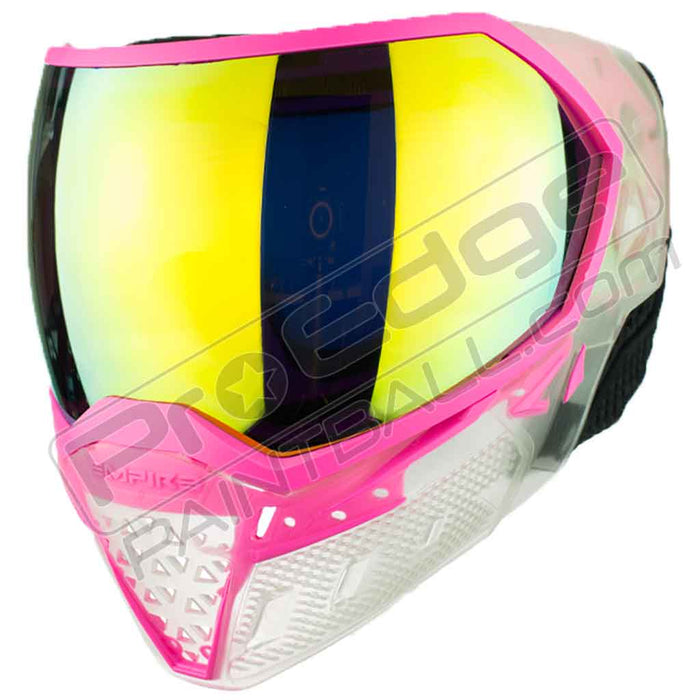 Empire EVS Paintball Mask - Clear/Pink - Choose Lens Color