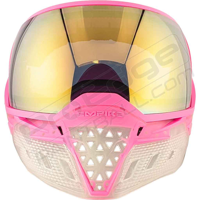 Empire EVS Paintball Mask - Clear/Pink - Choose Lens Color