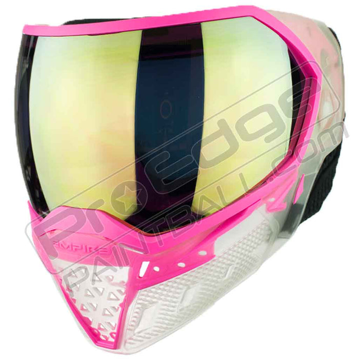 Empire EVS Paintball Mask - Clear/Pink - Choose Lens Color