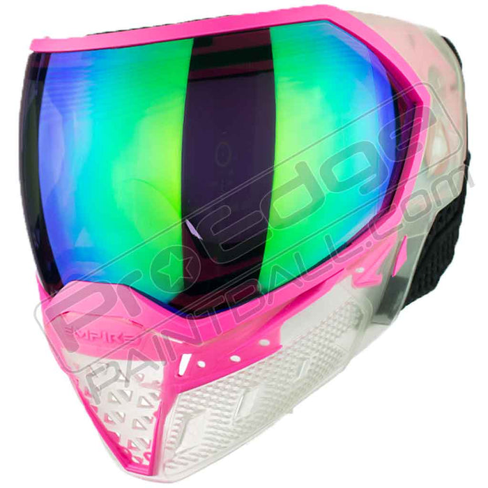 Empire EVS Paintball Mask - Clear/Pink - Choose Lens Color