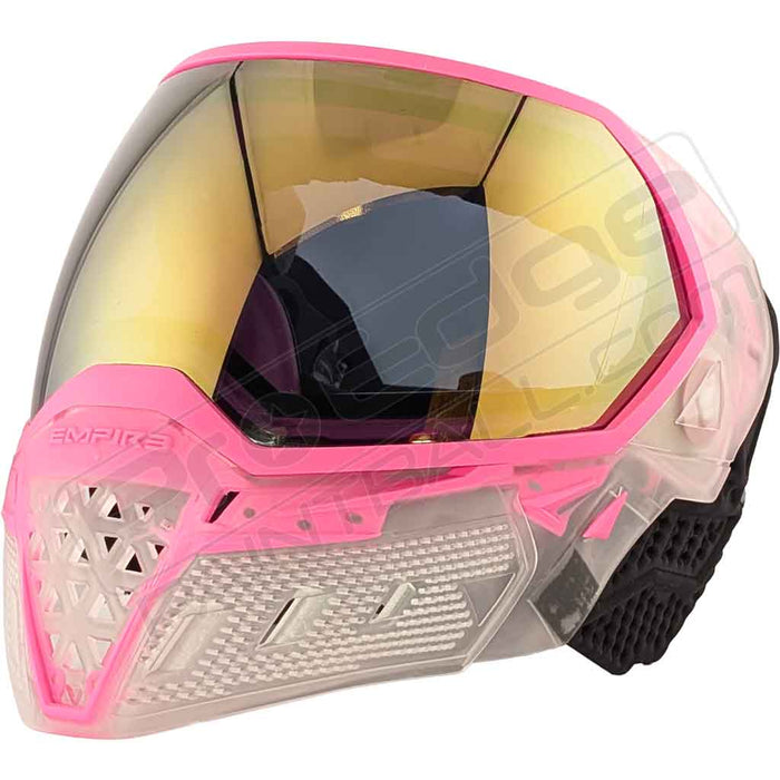 Empire EVS Paintball Mask - Clear/Pink - Choose Lens Color