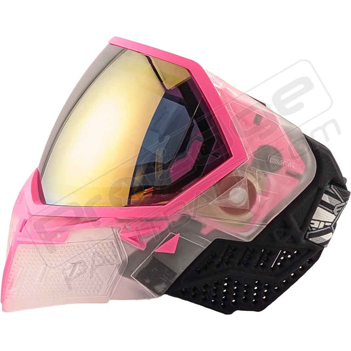 Empire EVS Paintball Mask - Clear/Pink - Choose Lens Color