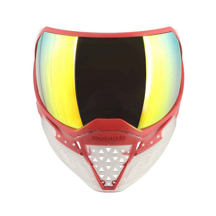 Empire EVS Paintball Mask - Clear/Red - Choose Lens Color