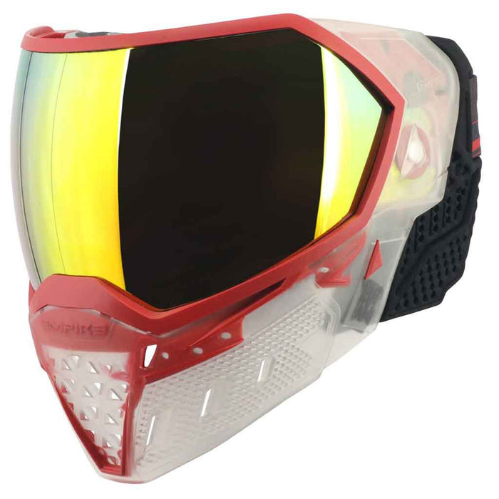 Empire EVS Paintball Mask - Clear/Red - Choose Lens Color