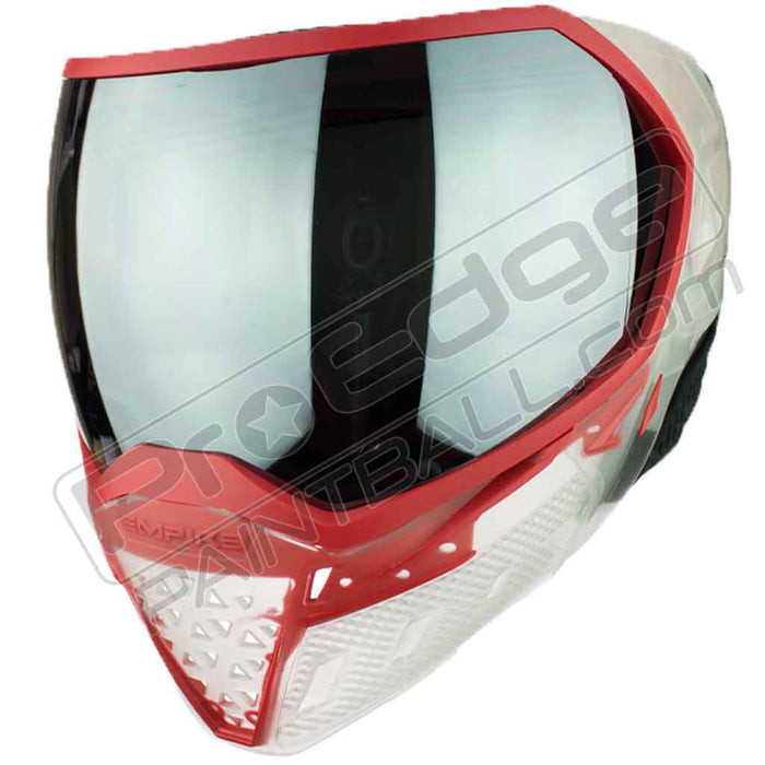 Empire EVS Paintball Mask - Clear/Red - Choose Lens Color