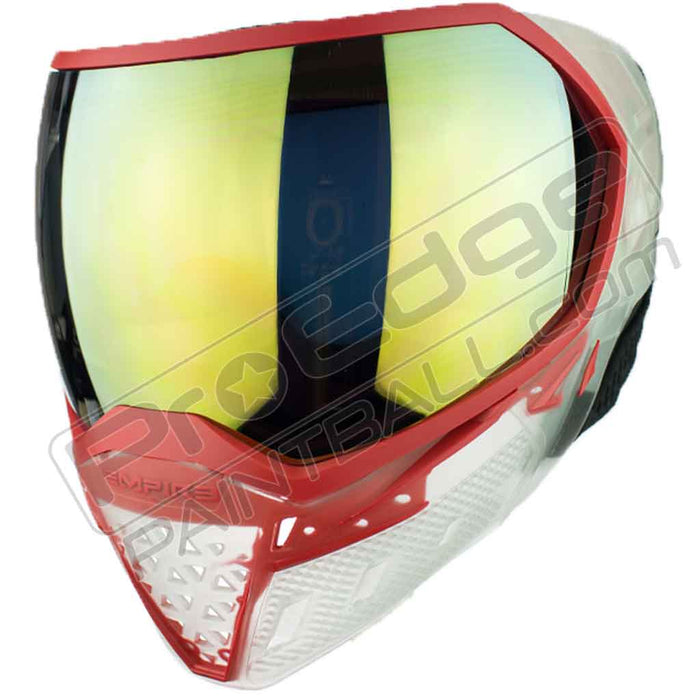 Empire EVS Paintball Mask - Clear/Red - Choose Lens Color