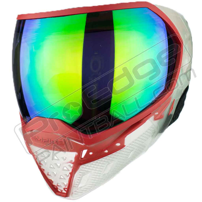 Empire EVS Paintball Mask - Clear/Red - Choose Lens Color