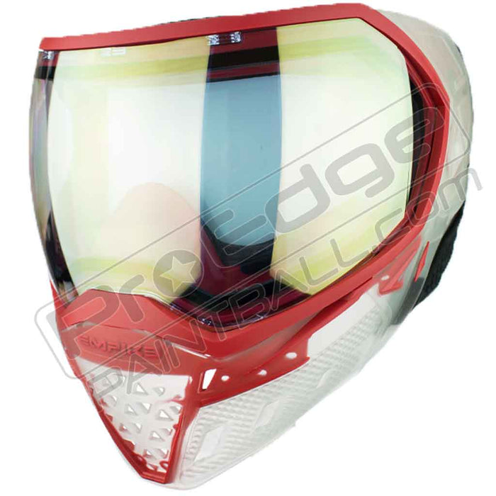 Empire EVS Paintball Mask - Clear/Red - Choose Lens Color