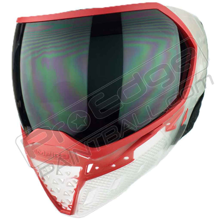 Empire EVS Paintball Mask - Clear/Red - Choose Lens Color