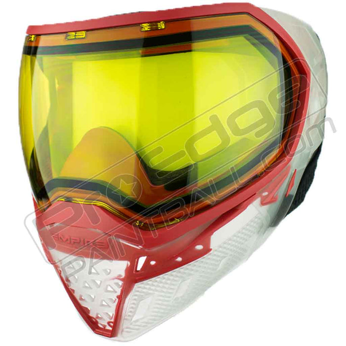 Empire EVS Paintball Mask - Clear/Red - Choose Lens Color