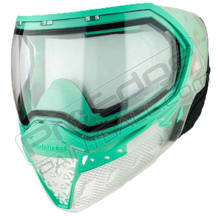 Empire EVS Paintball Mask - Clear/Teal - Choose Lens Color
