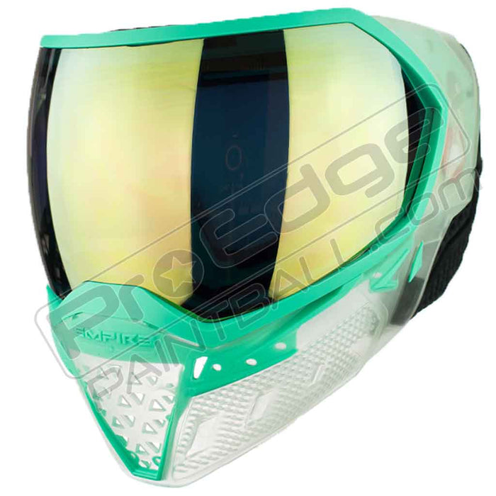 Empire EVS Paintball Mask - Clear/Teal - Choose Lens Color