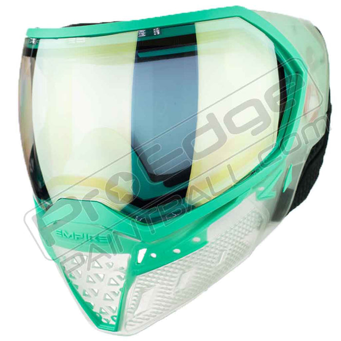 Empire EVS Paintball Mask - Clear/Teal - Choose Lens Color