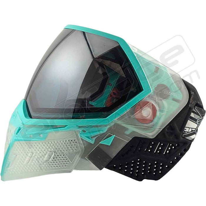 Empire EVS Paintball Mask - Clear/Teal - Choose Lens Color