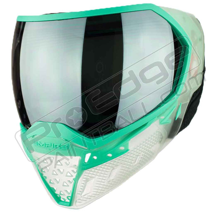 Empire EVS Paintball Mask - Clear/Teal - Choose Lens Color