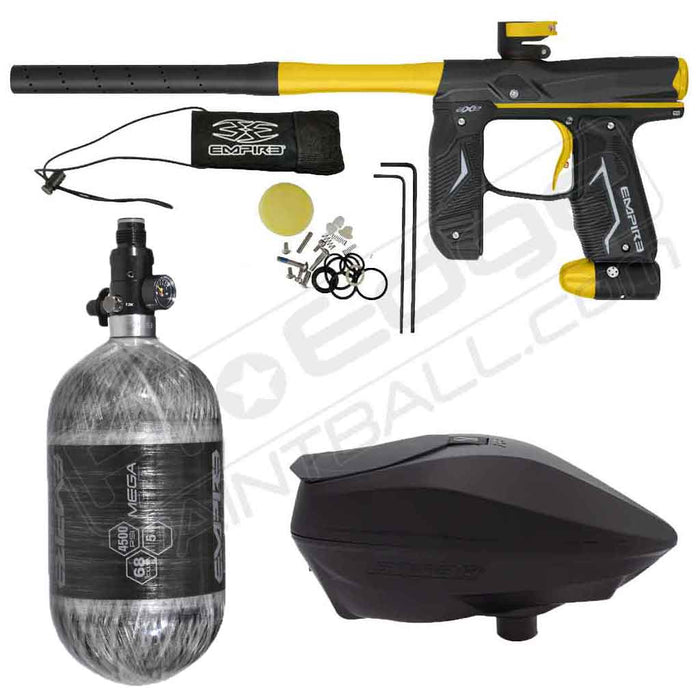 Empire Axe 2.0 Paintball Marker- Speedball Package with Empire 68/4500 HPA tank