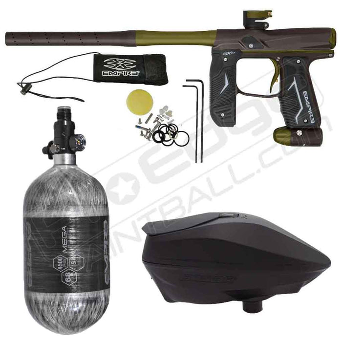 Empire Axe 2.0 Paintball Marker- Speedball Package with Empire 68/4500 HPA tank