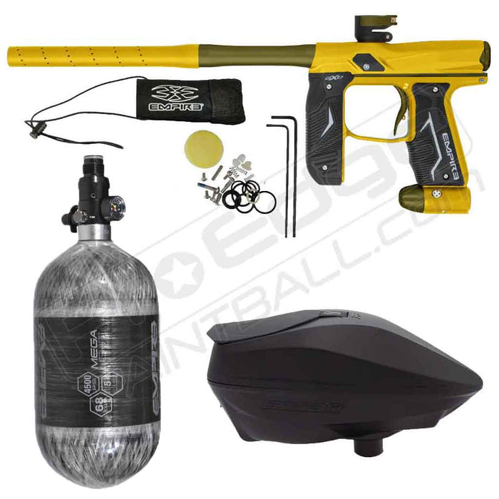 Empire Axe 2.0 Paintball Marker- Speedball Package with Empire 68/4500 HPA tank