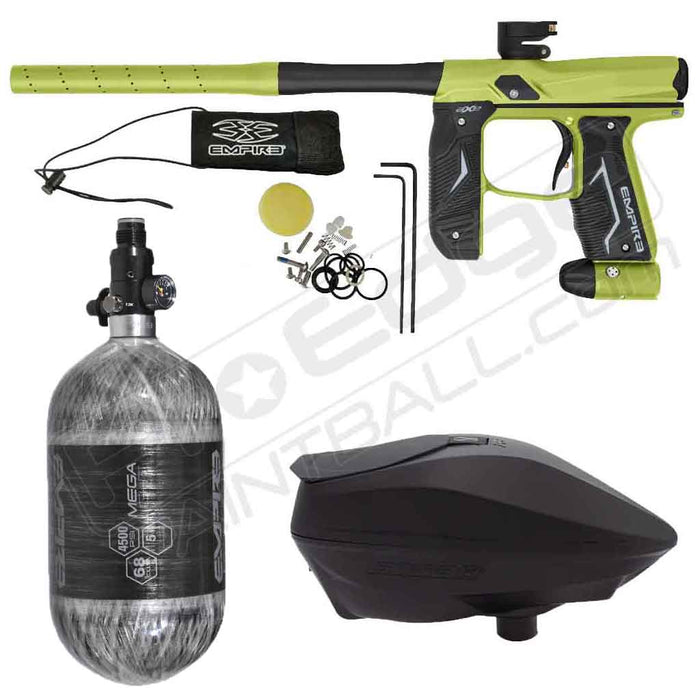 Empire Axe 2.0 Paintball Marker- Speedball Package with Empire 68/4500 HPA tank