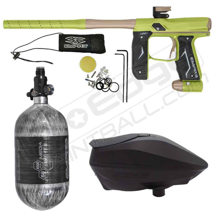 Empire Axe 2.0 Paintball Marker- Speedball Package with Empire 68/4500 HPA tank