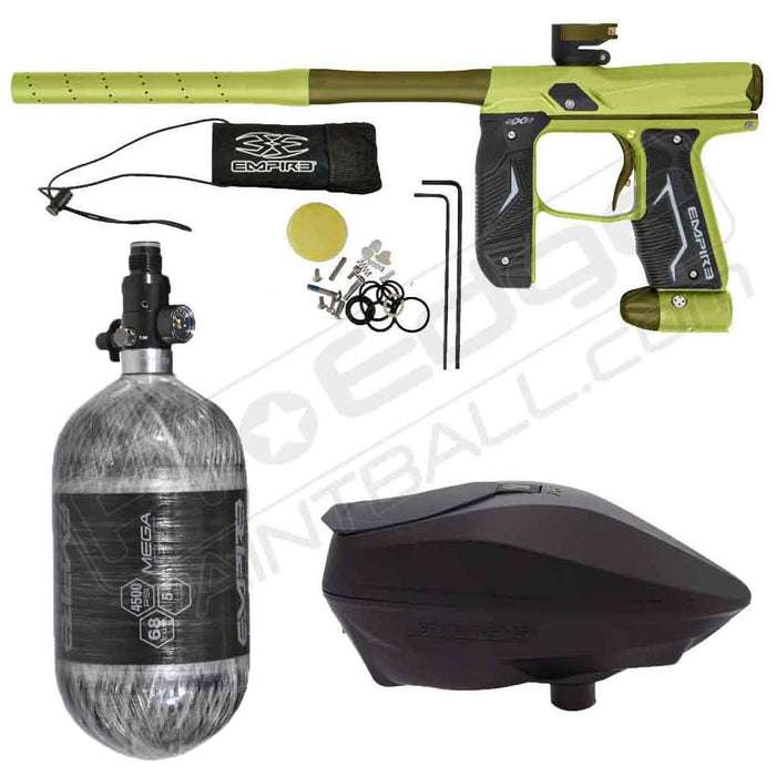 Empire Axe 2.0 Paintball Marker- Speedball Package with Empire 68/4500 HPA tank