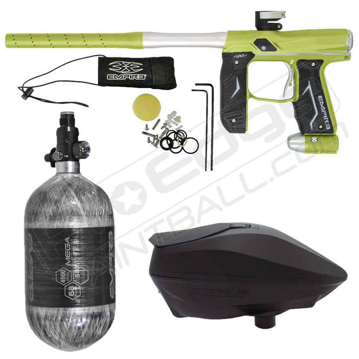 Empire Axe 2.0 Paintball Marker- Speedball Package with Empire 68/4500 HPA tank